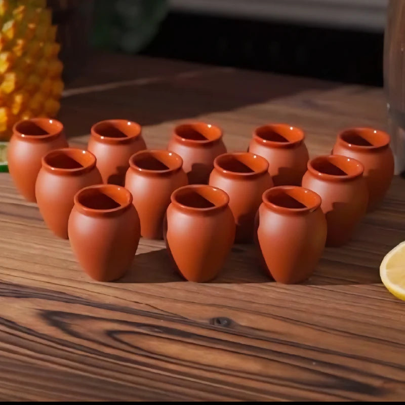 Mini cantarito de barro